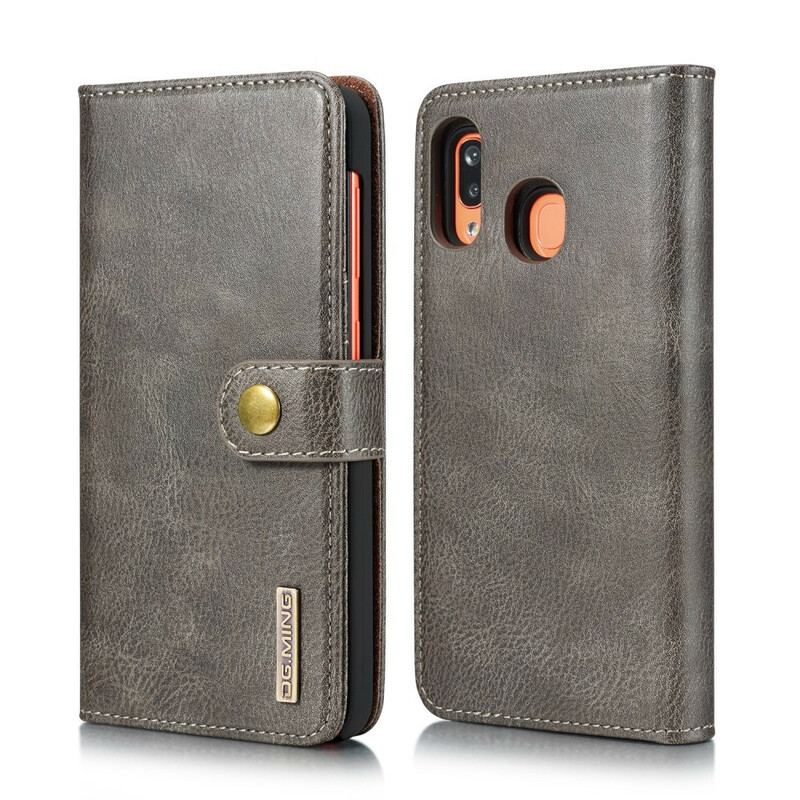 Capa Folio Para Samsung Galaxy A30 Dg. Ming Destacável