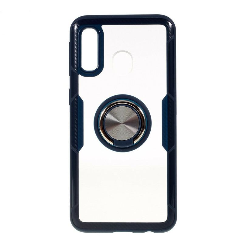 Capa Para Samsung Galaxy A30 Transparente Com Suporte De Anel