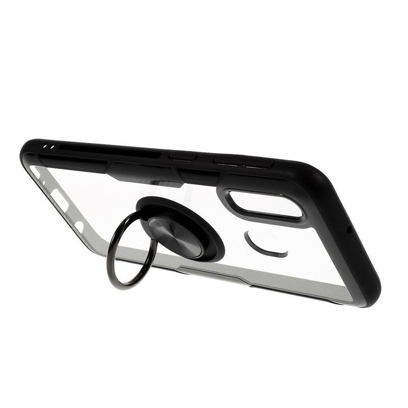 Capa Para Samsung Galaxy A30 Transparente Com Suporte De Anel