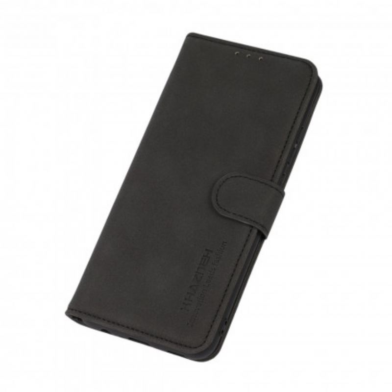 Capa Folio Para Moto G60S Efeito Couro Texturizado Khazneh