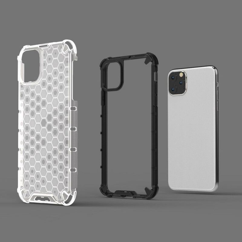 Capa Para iPhone 11 Estilo Favo De Mel