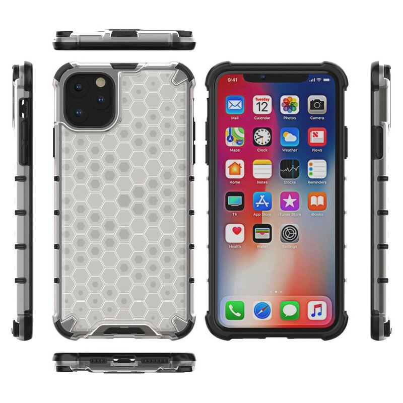 Capa Para iPhone 11 Estilo Favo De Mel