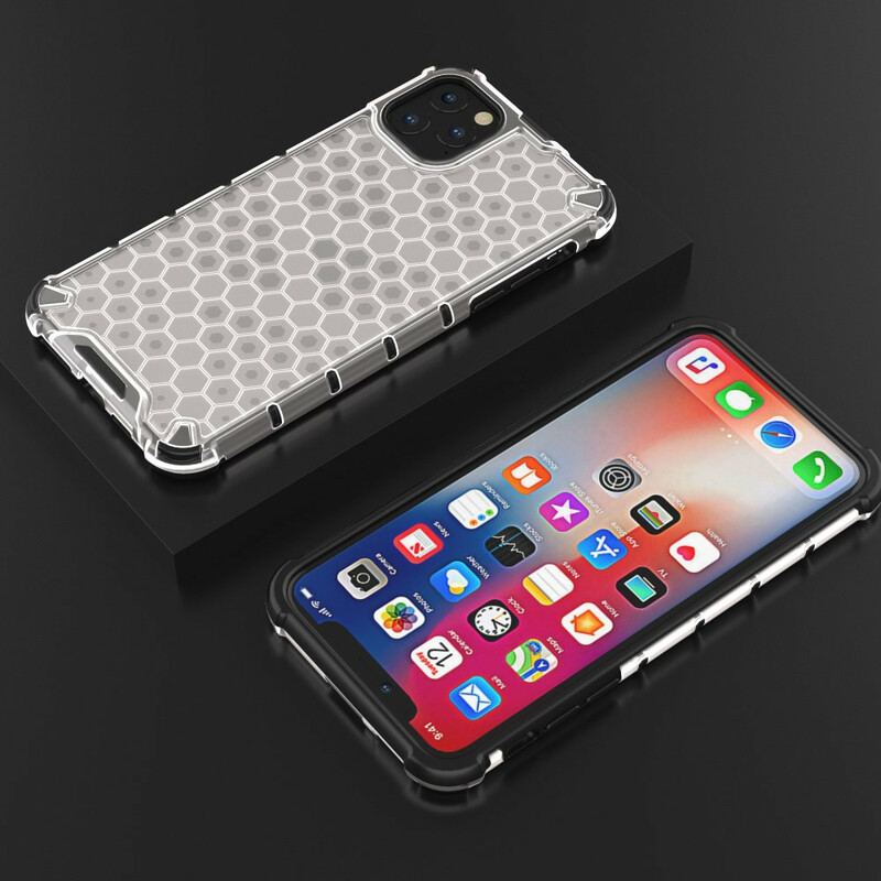 Capa Para iPhone 11 Estilo Favo De Mel