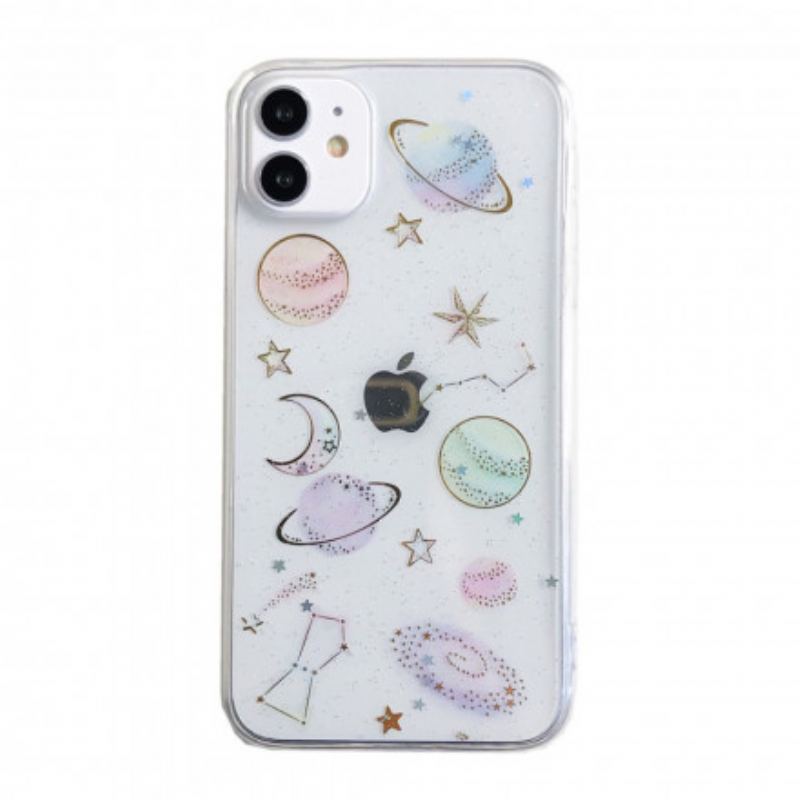 Capa Para iPhone 11 Planetas