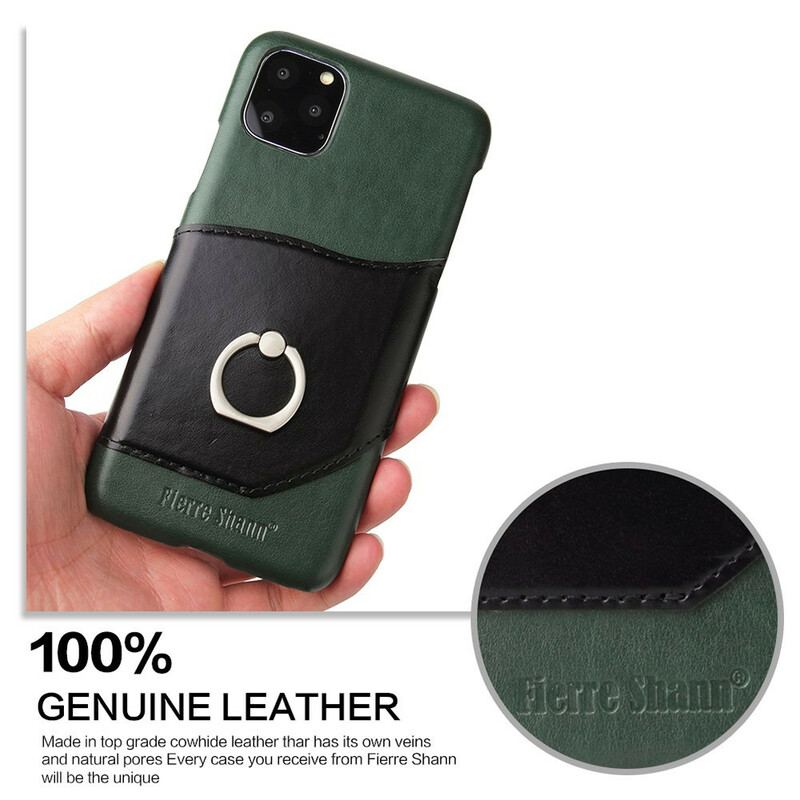 Capa Para iPhone 11 Porta-cartões E Porta-anel Fierre Shann
