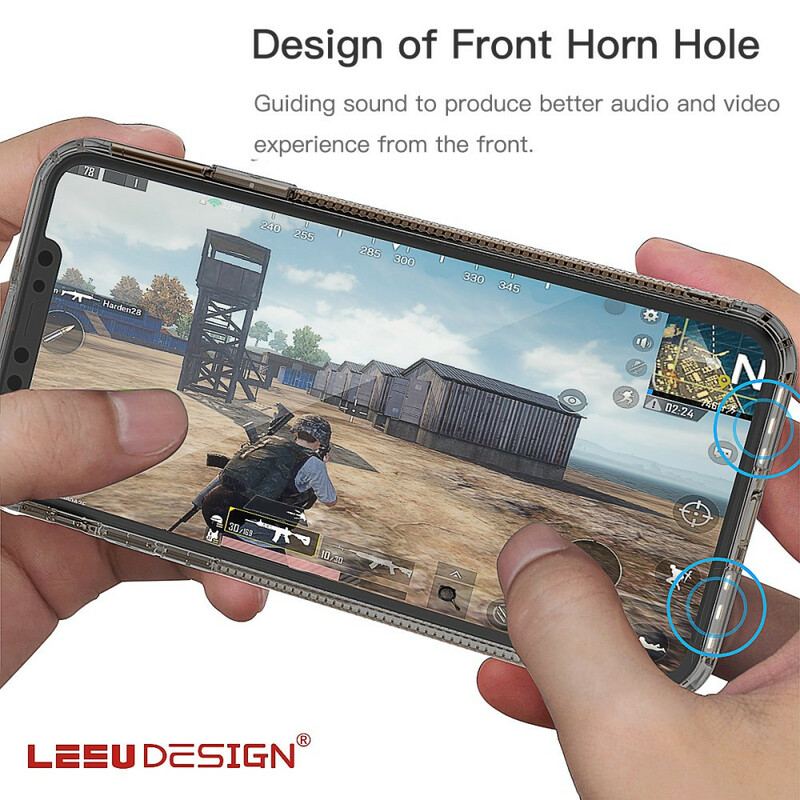 Capa Para iPhone 11 Protetor De Almofadas Leeu Transparente