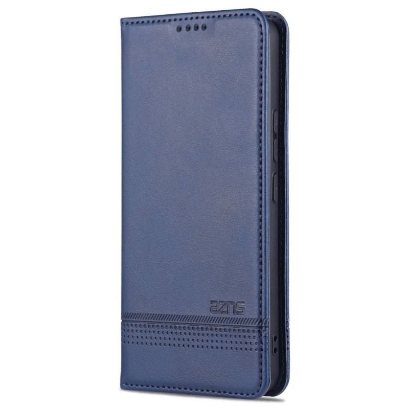 Capa De Celular Para Vivo V23 5G Flip Couro Sintético Azns