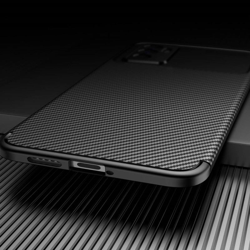 Capa Para Vivo V23 5G Mangueira De Fibra De Carbono