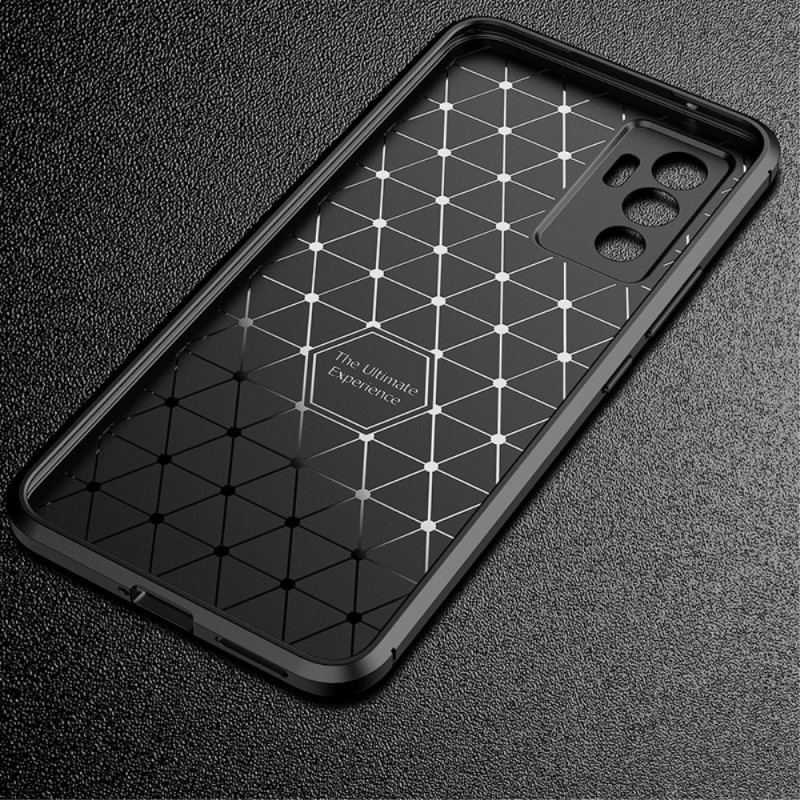 Capa Para Vivo V23 5G Mangueira De Fibra De Carbono