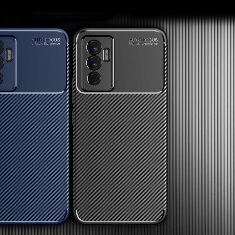 Capa Para Vivo V23 5G Mangueira De Fibra De Carbono