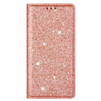 Capa De Celular Para Samsung Galaxy S22 Ultra 5G Flip Estilo De Lantejoulas