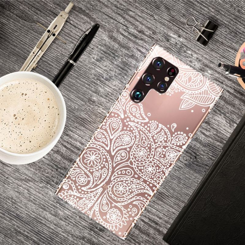Capa De Celular Para Samsung Galaxy S22 Ultra 5G Mandala Elegante