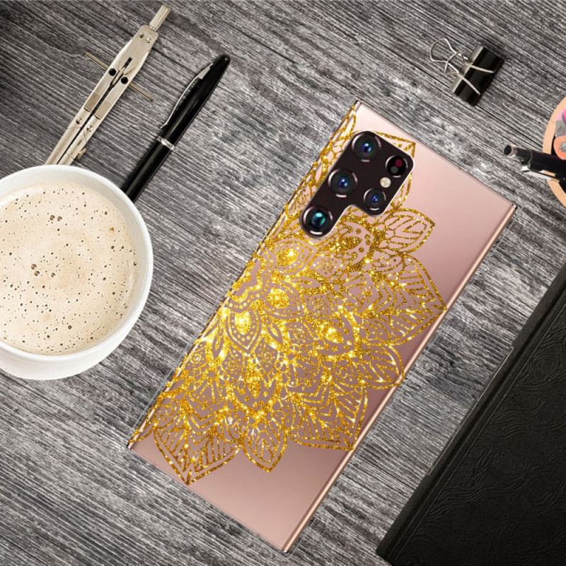 Capa De Celular Para Samsung Galaxy S22 Ultra 5G Mandala Elegante