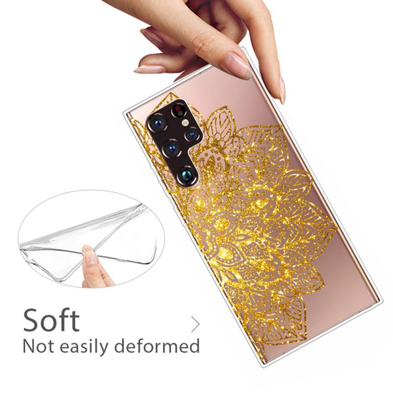 Capa De Celular Para Samsung Galaxy S22 Ultra 5G Mandala Elegante