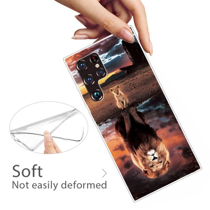 Capa Para Samsung Galaxy S22 Ultra 5G Sonho De Filhote