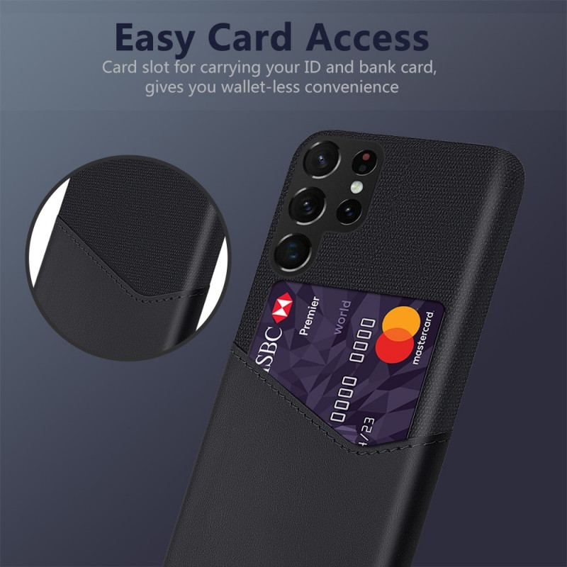 Capa Para Samsung Galaxy S22 Ultra 5G Titular Do Cartão Ksq