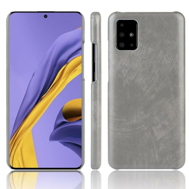 Capa De Celular Para Samsung Galaxy M51 Efeito Couro Lichia