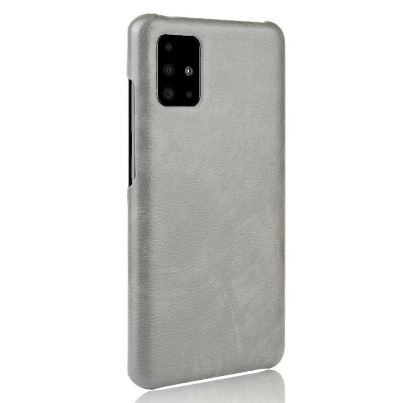 Capa De Celular Para Samsung Galaxy M51 Efeito Couro Lichia