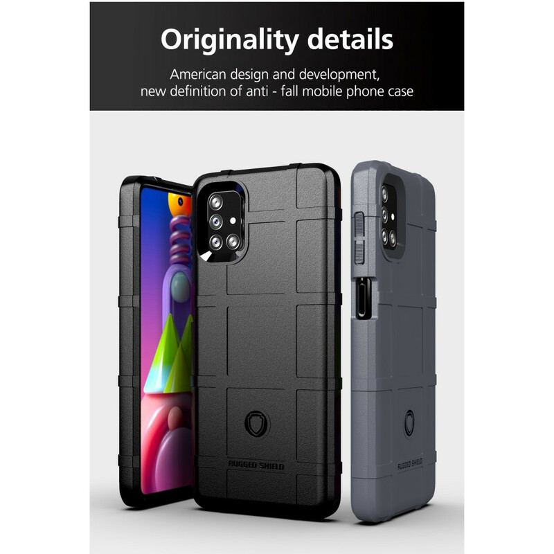 Capa De Celular Para Samsung Galaxy M51 Escudo Robusto