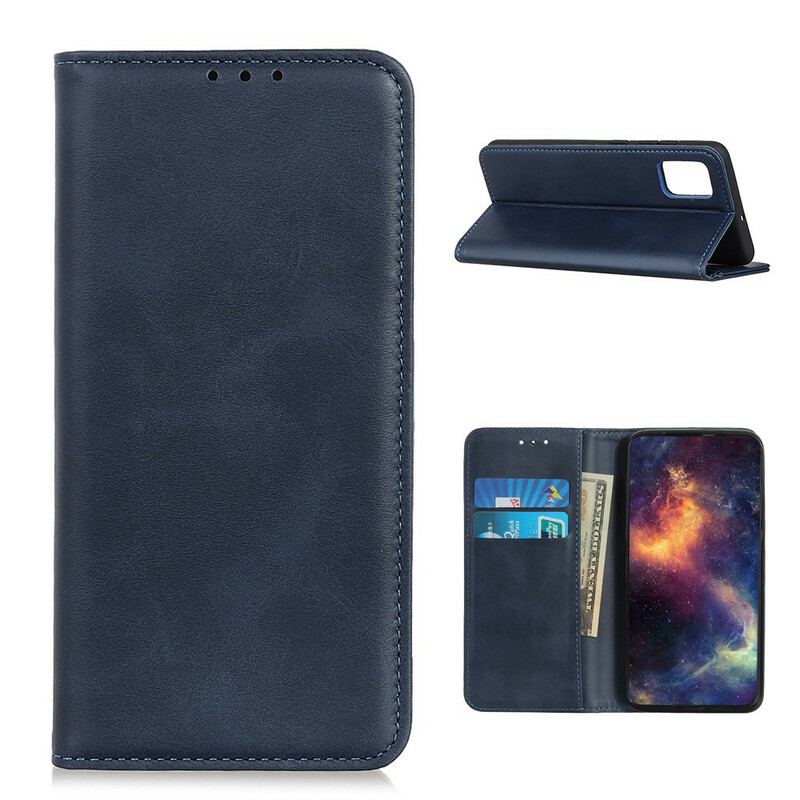 Capa De Celular Para Samsung Galaxy M51 Flip Couro Rachado
