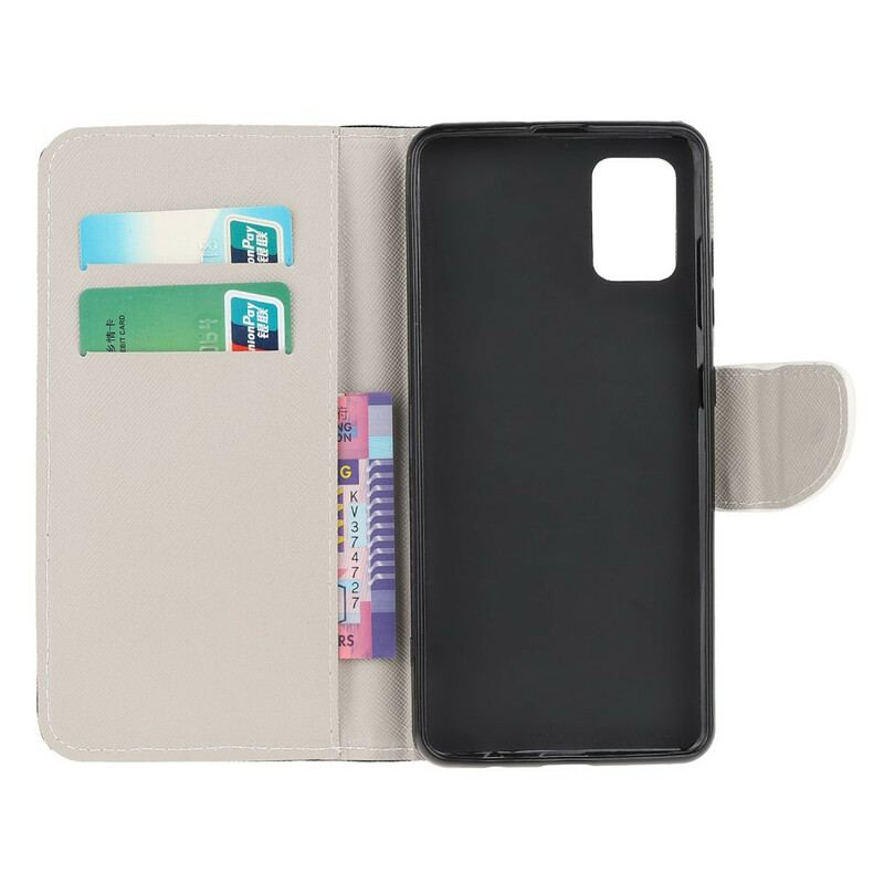 Capa Flip Para Samsung Galaxy M51 Torre Eiffel Retrô