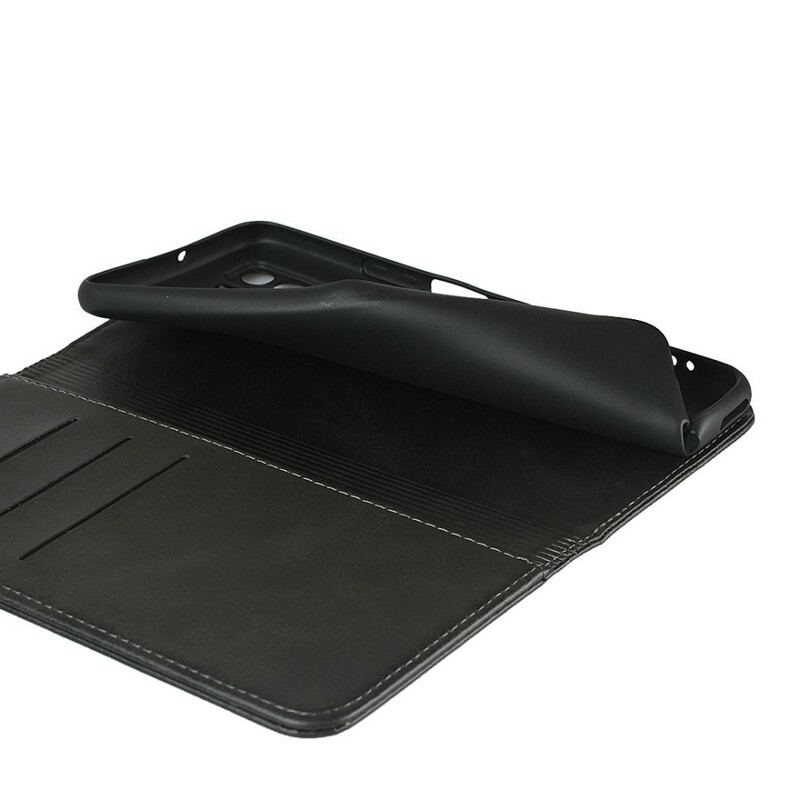 Capa De Celular Para Huawei P40 Lite 5G Flip Couro Legitimo