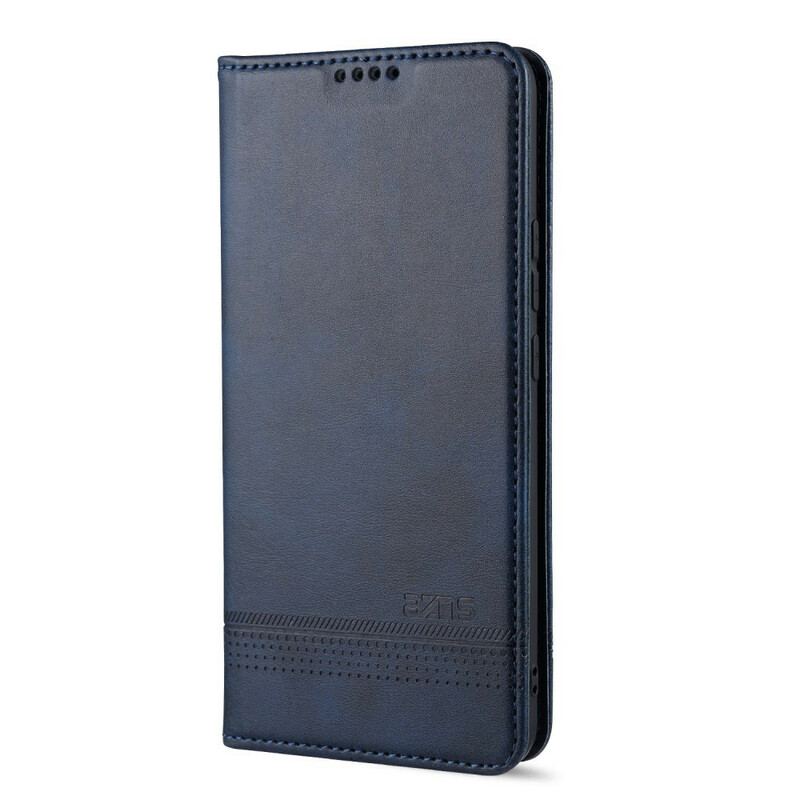 Capa De Celular Para Huawei P40 Lite 5G Flip Estilo De Couro Azns