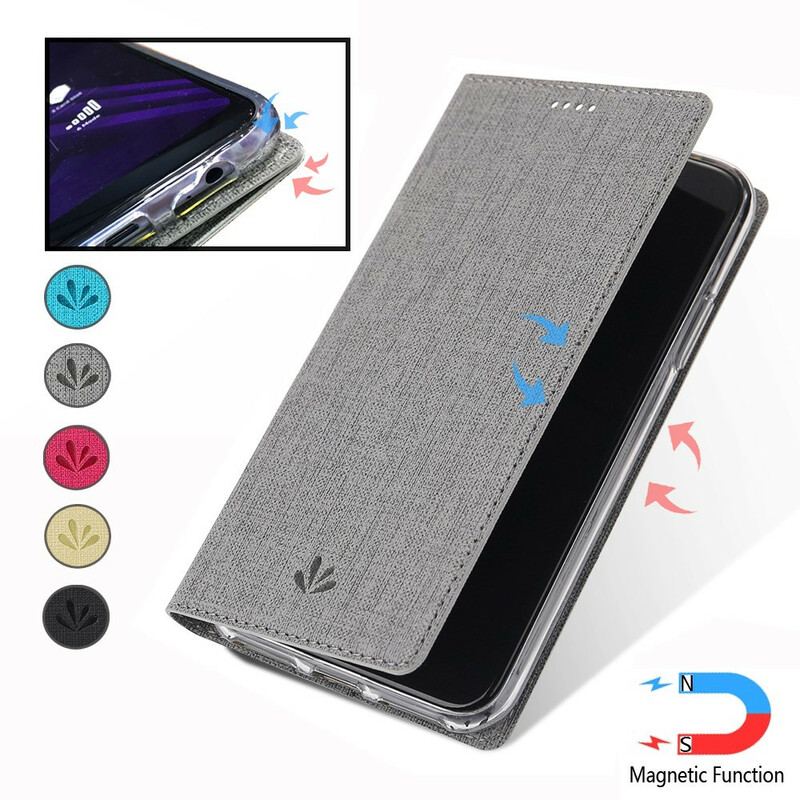 Capa De Celular Para Huawei P40 Lite 5G Flip Vili Dmx Texturizado