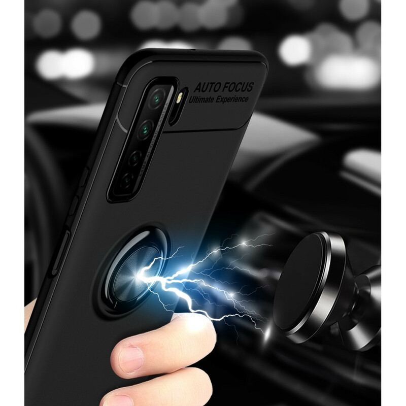 Capa Para Huawei P40 Lite 5G Anel Giratório