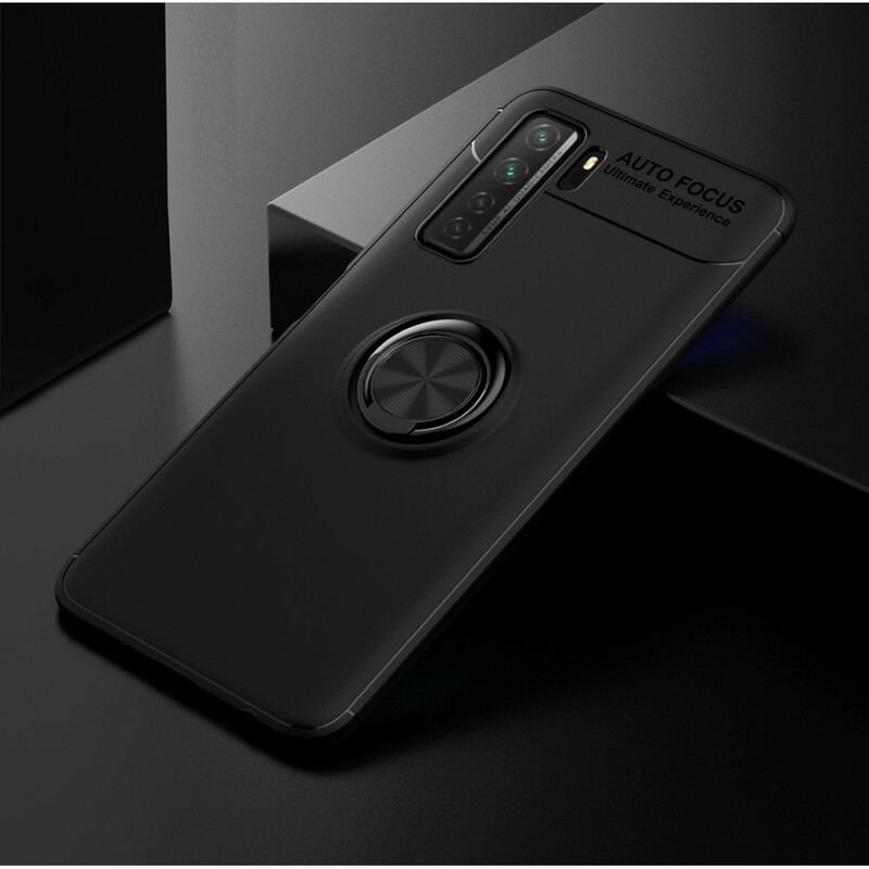 Capa Para Huawei P40 Lite 5G Anel Giratório