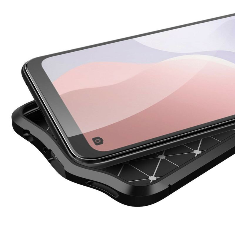 Capa Para Huawei P40 Lite 5G Lichia Textura De Couro