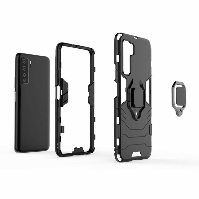 Capa Para Huawei P40 Lite 5G Resistente A Anel