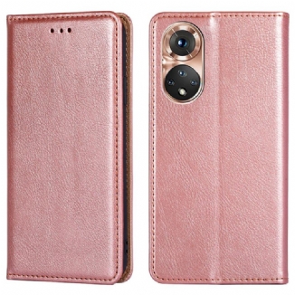 Capa De Celular Para Huawei Nova 9 Flip Estilo Vintage De Couro