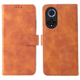 Capa De Couro Para Huawei Nova 9 Toque De Pele