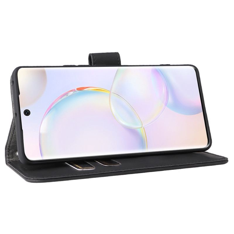 Capa Flip Para Huawei Nova 9 Toque De Pele