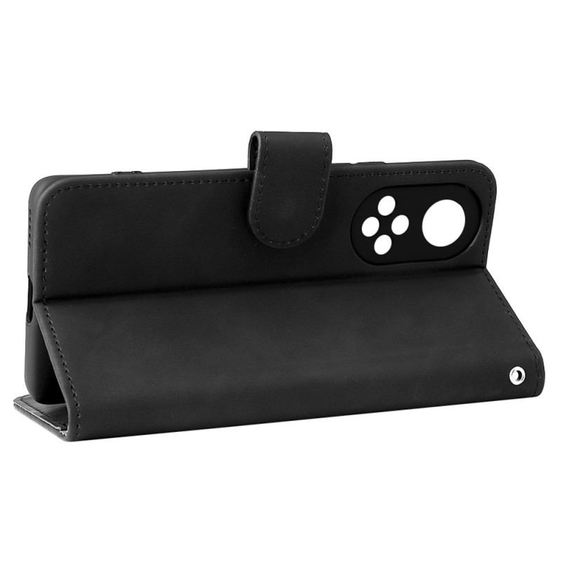 Capa Flip Para Huawei Nova 9 Toque De Pele