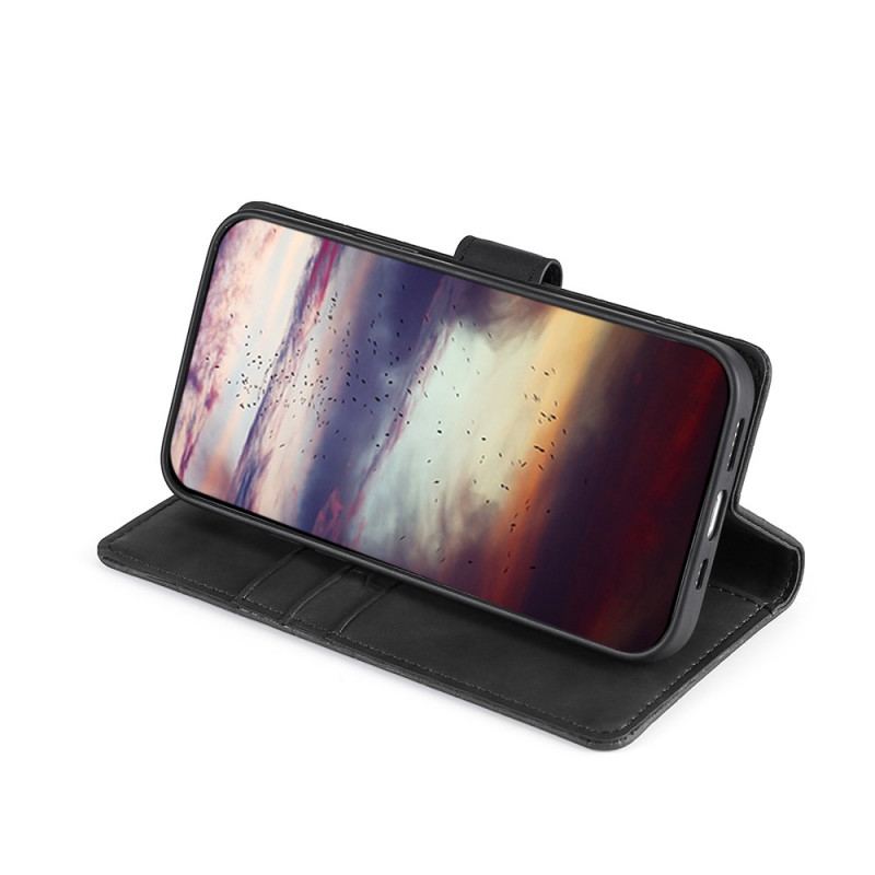 Capa Folio Para Huawei Nova 9 Crocodilo Com Toque De Pele