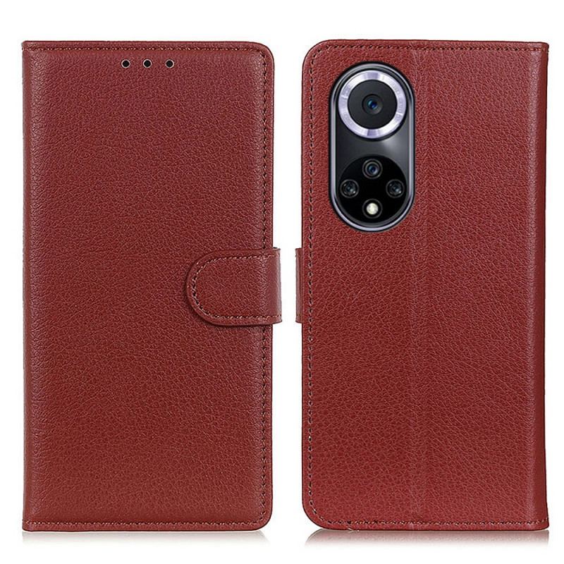 Capa Folio Para Huawei Nova 9 Tradicionalmente Lichia
