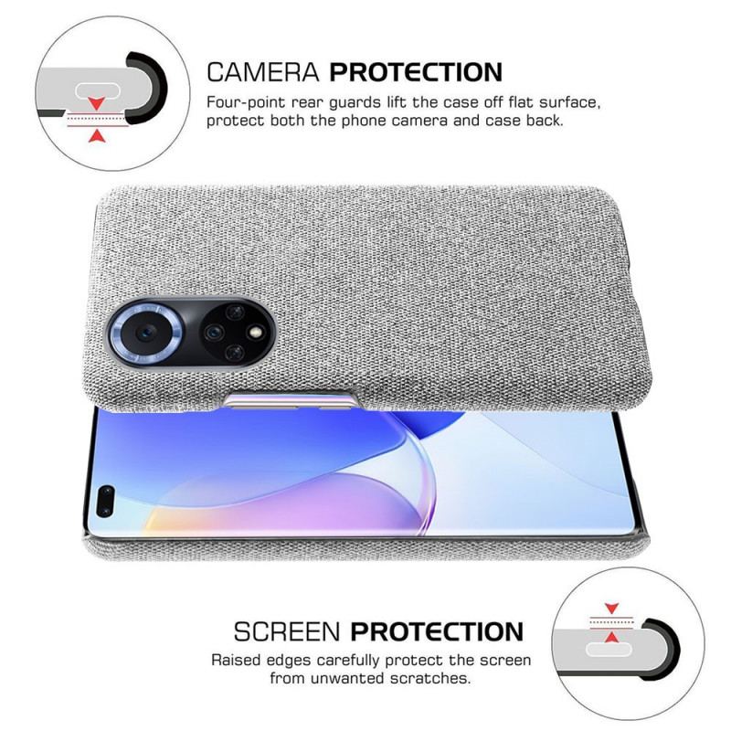 Capa Para Huawei Nova 9 Tecido Textura Ksq