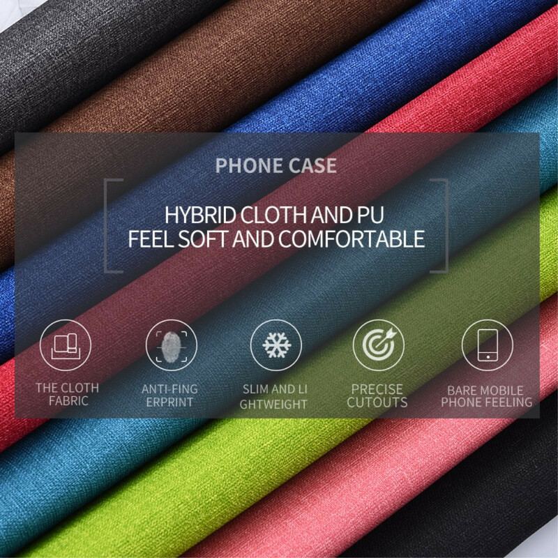 Capa Para Huawei Nova 9 Textura De Tecido