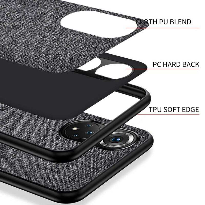 Capa Para Huawei Nova 9 Textura De Tecido