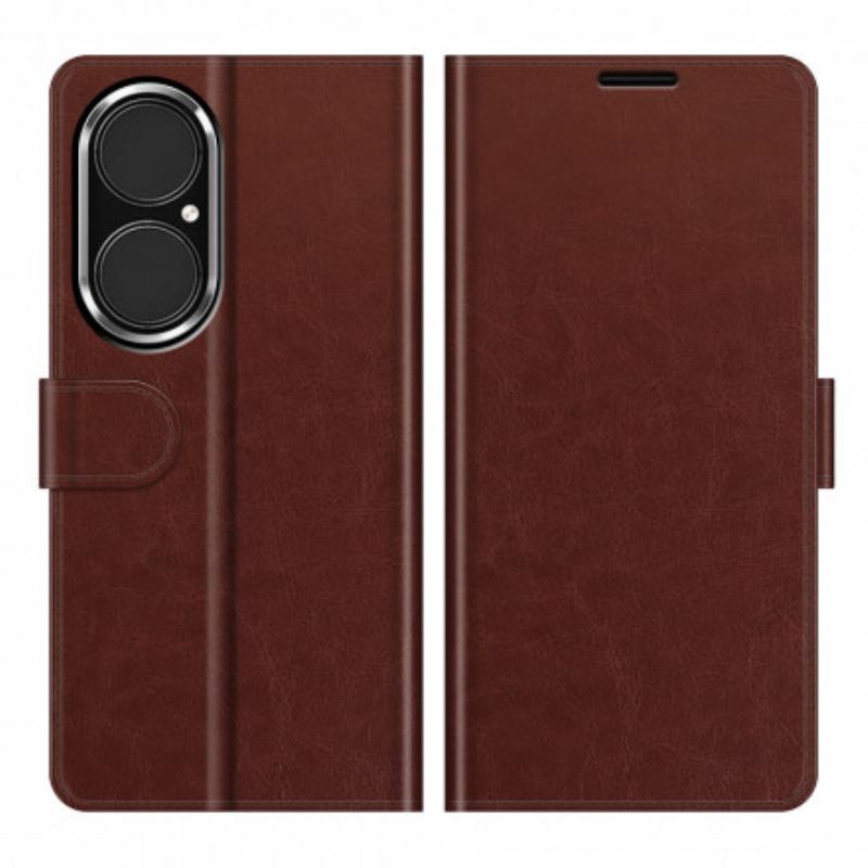 Capa Flip Para Huawei P50 Estilo Design De Couro