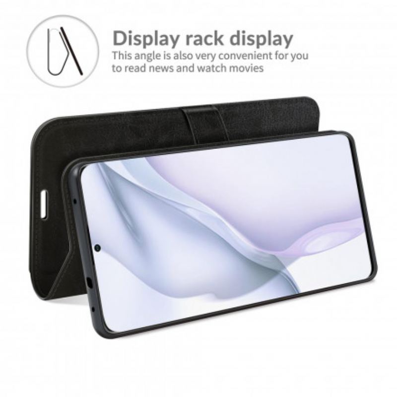 Capa Flip Para Huawei P50 Estilo Design De Couro