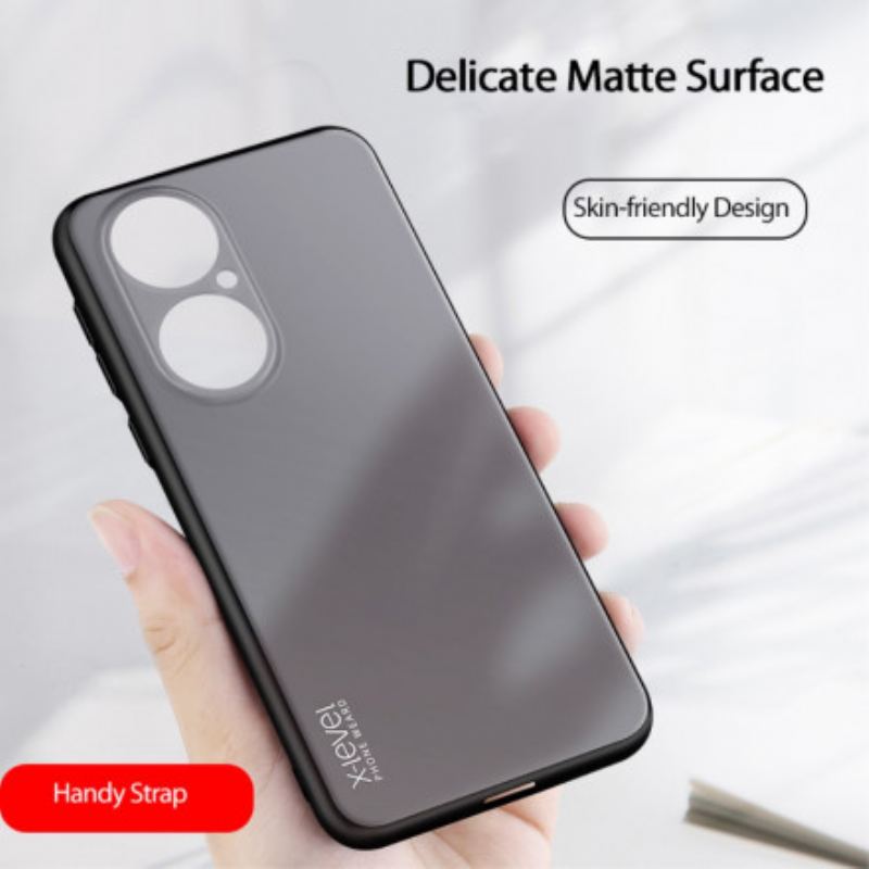 Capa Para Huawei P50 X-level Fosco Com Cordão