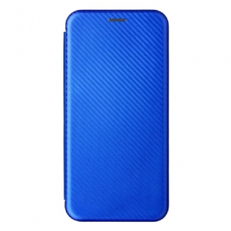 Capa De Celular Para Samsung Galaxy A13 5G / A04s Flip Fibra De Carbono