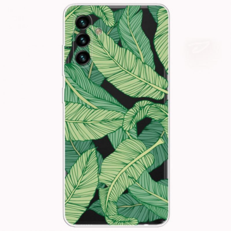 Capa De Celular Para Samsung Galaxy A13 5G / A04s Folhagem