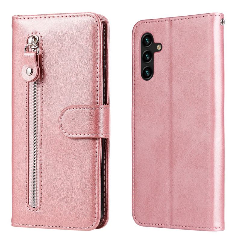 Capa De Couro Para Samsung Galaxy A13 5G / A04s Carteira