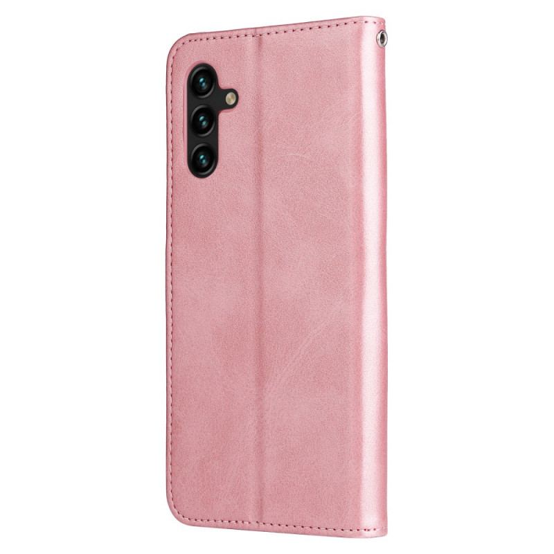 Capa De Couro Para Samsung Galaxy A13 5G / A04s Carteira