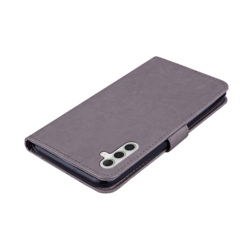 Capa Flip Para Samsung Galaxy A13 5G / A04s Coruja Mandala E Charme