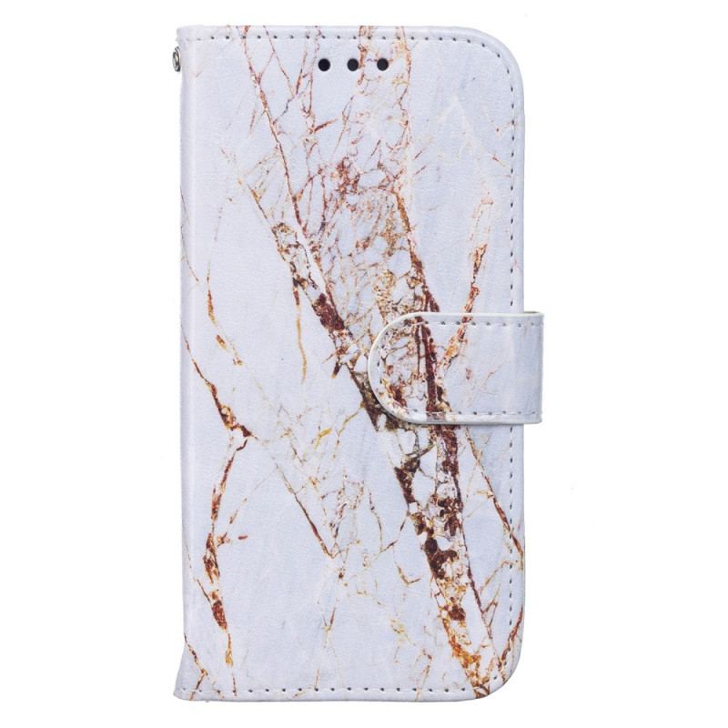 Capa Folio Para Samsung Galaxy A13 5G / A04s Mármore Intenso